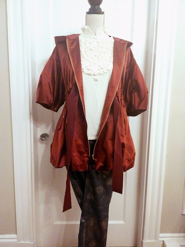 1.5K Tara Jarmon jacket in brick red, FR 36 - Picture 9 of 17