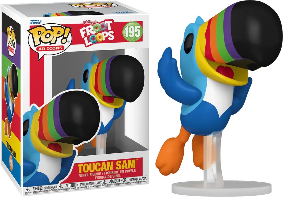 Funko Pop! Ad Icons Froot Loop Flying Toucan Sam #195