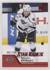 2020-21 Upper Deck AHL Star Rookies Exclusives 85/100 Quinton Byfield #151 a8r