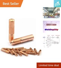 Universal 10-Pc MIG Contact Tips 0.023" - Fits Miller and Hobart MIG Guns