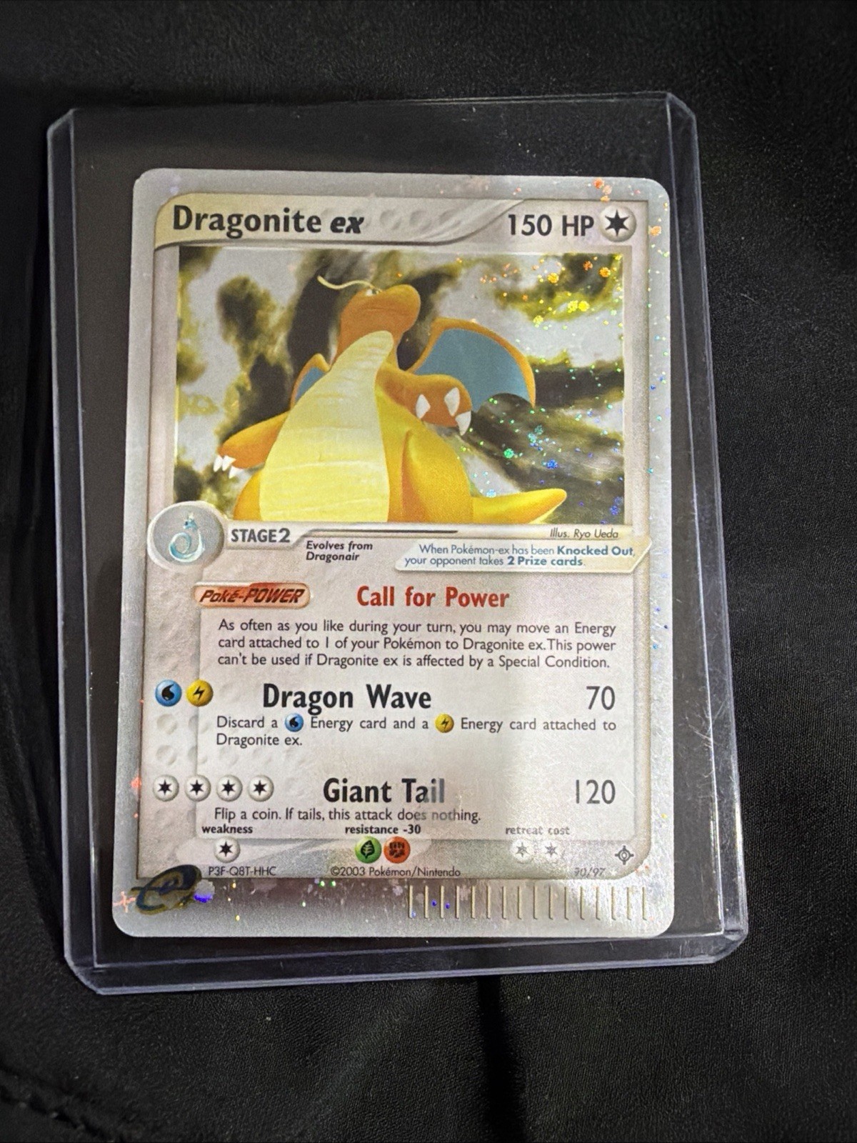 Dragonite ex 90/97 Ultra Rare Holo EX Dragon Pokémon TCG Card 150 HP English