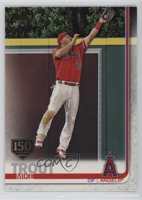 2019 Topps 150th Anniversary Mike Trout #100 0u0