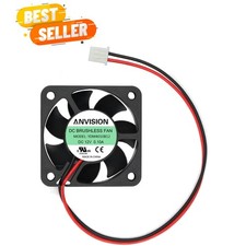 High Performance 12V DC 40mm Cooling Fan with Dual Ball Bearings  Low Noise
