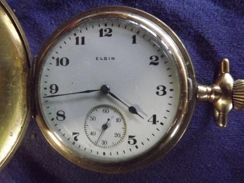 Antique Elgin gold filled watch
