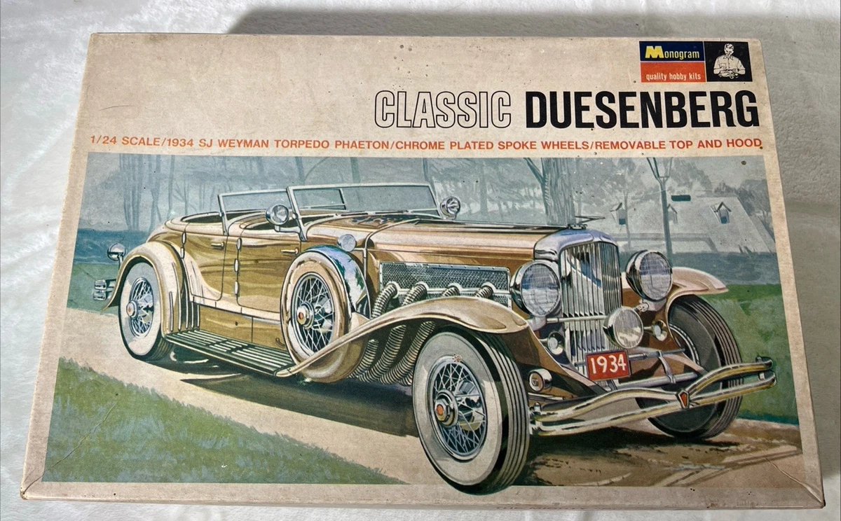 Monogram 1/24 Duesenberg Town Car Plated Plastic # 2310/1988/NEW