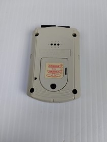 Sega Dreamcast Clear Blue Shell Console Bundle 1 Controller VMU Tested Works 