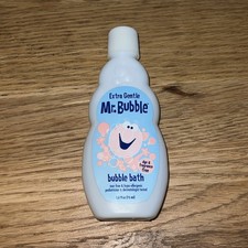 Vintage Mr. Bubble Mascot Themed Soap Bottle And Contents - Full Bubble Bath