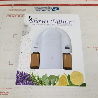 Oasis Shower Diffuser Waterproof Essential Oil Aromatizer New Open Box