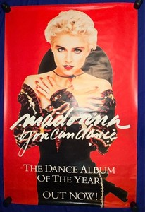 マドンナ 特大ポスター 当時物 1987 ワールドツアー アメリカ製