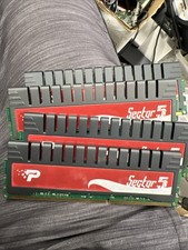 Patriot Sector 5 PGV38G1600ELK DDR3 PC3-12800u 4 x 4GB 16GB Desktop RAM