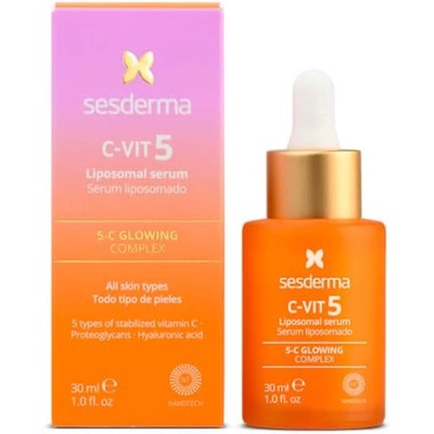 Sesderma C-Vit Liposomales Serum 30ml - Feuchtigkeitsspendendes Vitamin C Serum für Gesicht - Anti