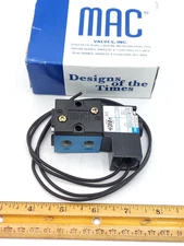 MAC VALVES INC 612B-11-111CA / 612B11111CA Solenoid Valve 120V *NEW*