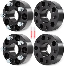 4pcs 2 Inch Wheel Spacers Adapters 5x4.5 66.1mm Bore 12x1.25 Studs