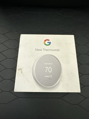 Google Nest Thermostat SNOW Color Model G4CVZ