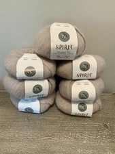 New Spirit Yarn Spools Merino Fine Cashmere Silk 25 Gr Italy Trendsetter Blush