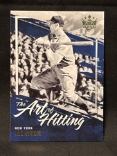 2022 Panini Diamond Kings - The Art of Hitting Lou Gehrig #AH-4
