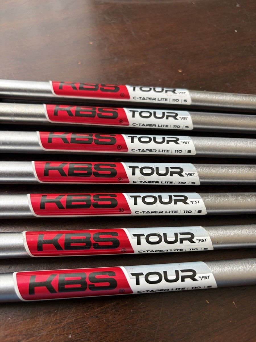 KBS C taper Lite 110g Stiff Iron Shafts - 5-PW & GW. | eBay