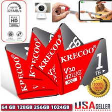 Micro SD Card 64GB 128GB 256GB 1TB 2TB Micro SD TF Memory Card Adapter lot