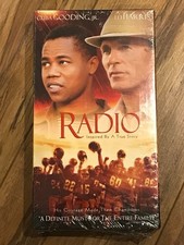 RADIO VHS - CUBA GOODING JR - ED HARRIS - BRAND NEW