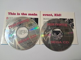 Prize Fighter (Sega CD, 1993) Disc 1 and 2 - Complete