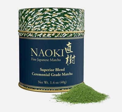 NAOKI Fine Japanese Matcha Superior Blend    Ceremonial Grade - Factory Sealed