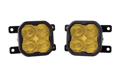 SS3 Max Type AS Kit With Amber Back Light Yellow SAE Fog Diode Dynamics LED