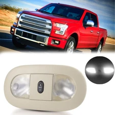 Overhead Console W/LED Dome Map Light & Sunroof Switch For 08-10 Ford F250 F350