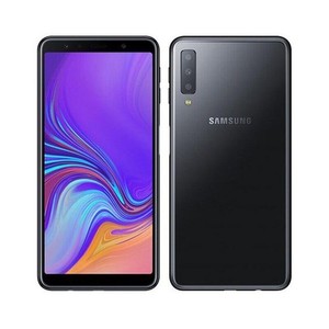 Samsung Galaxy A7 (2018) 64GB Android entsperrt SIM 4G schwarz Handy Smartphone