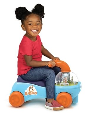 JAKKS PACIFIC BLUEY & BINGO KEEPY UPPY RIDE ON BABY, 12-36 - Scratch & Dent