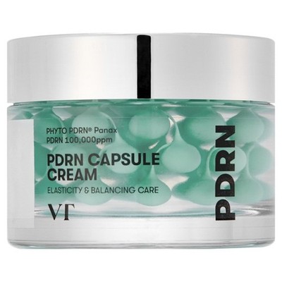 VT Cosmetics PDRN Capsule Cream 50ml Elasticity Balance Care K-Beauty Skincare