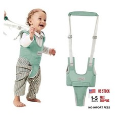 Baby Walking Harness-Handheld Assistant Belt- Toddler all-season-Green-1819