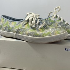 Womens Keds Sneakers Sz 6.5 Great Condition Wildflowers Floral Vintage W/Box