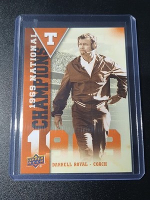 Darrell Royal - Upper Deck University of Texas 2011 - National Champions 1969