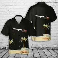 Endeavor Air CRJ 900 Christmas Hawaiian Shirt