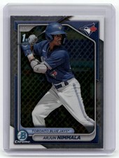 2024 Bowman #BCP-142 Arjun Nimmala Chrome Prospects