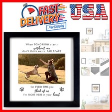 Memorial Picture Frame for Pet Loss Gift - Remembrance Frame for Dog or Cat w...