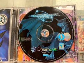 Phantasy Star Online (Sonic Adventure 2 Demo Included) Sega Dreamcast CIB NTSC