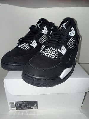 Air Jordan 4 Retro “White Thunder” Size 5.5Mens -7Woman | eBay