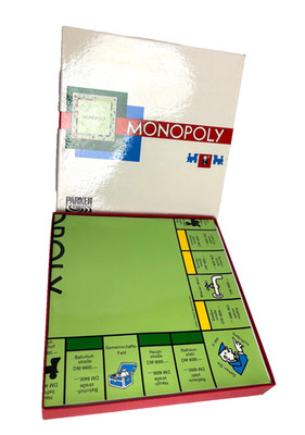 Monopoly D-Mark Version quadratisch   | Parker | Vintage | Brettspiel Klassiker