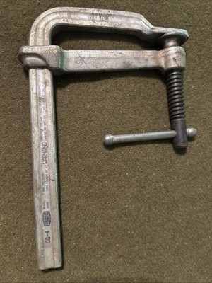 Vintage Bessey Germany 6-1/2  Bar Clamp SQ-4 5  Throat  