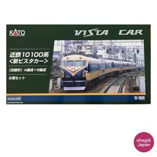 KATO N Gauge Kintetsu 10100 Series New Vista Car A B 6-Car Set 10-1909 Japan