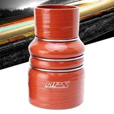 HPS Orange 3.50"-4" 4-ply Silicone Charge Air Cooler CAC Coupler Hose 6"