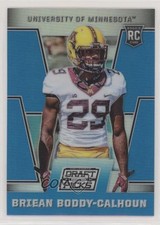 2016 Panini Prizm Collegiate Draft Picks Blue Briean Boddy-Calhoun #218 fm0