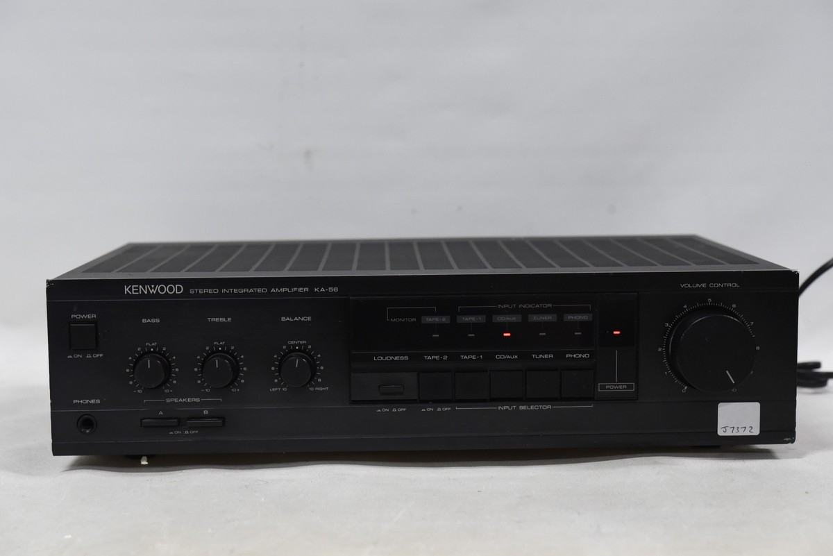 Kenwood KA-56 Stereo Integrated Amplifier - 55 Watt RMS - Vintage