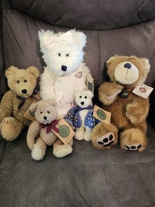 Boyd's Bears Lot Of 5 Bubba Ray Percival Hans Berriman Bruce & Winifred Witeman