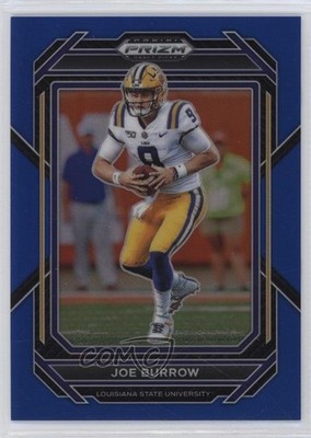 2023 Panini Prizm Draft Picks Blue Prizm 71/199 Joe Burrow #52 o7m
