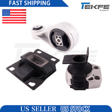 3 Pcs Engine Motor Trans Mount Set Replace For 2003-2004 Ford Focus 2.0l 3 Pcs Engine Motor Trans Mount Set Replace For 2003-2004 Ford Focus 2.0l