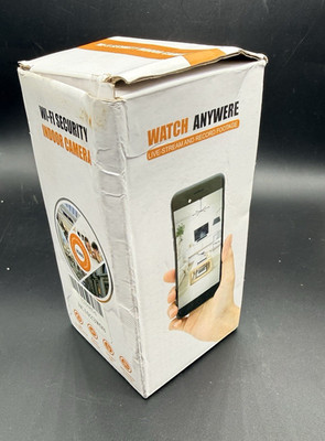 Wifi Smart Net Camera V380 Pro, Works w/ Apple & Android, New Open Box- Untested