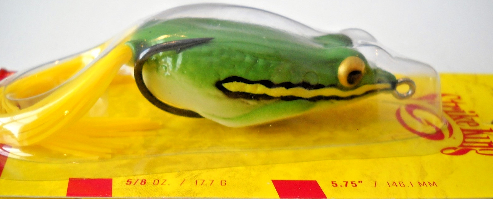 Lot of 4 STRIKE KING 5/8oz KVD SEXY FROG in NATURAL GREEN FROG color - Image 2