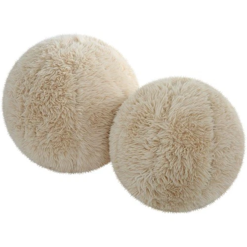 Uttermost 64047 Abide 11 inch Caramel Tones Sheepskin Pillows, Set of 2 - Picture 1 of 3